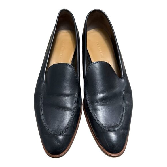 Everlane The Modern Loafer Flats Black Leather Shoes Size 9.5 Made in Italy - Picture 5 of 14